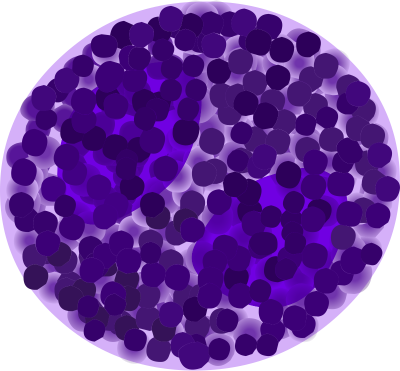 Basophil - illustration
Image source: [url=https://commons.wikimedia.org/wiki/File:Basophil.svg]https://commons.wikimedia.org/wiki/File:Basophil.svg[/url]
Author: [url=https://commons.wikimedia.org/wiki/User:A._Rad~commonswiki]A rad[/url],  [url=https://commons.wikimedia.org/wiki/User:Mikael_H%C3%A4ggstr%C3%B6m]Mikael Häggström[/url], [url=https://commons.wikimedia.org/wiki/User:Spacebirdy]Spacebirdy[/url], [url=https://commons.wikimedia.org/wiki/User:RexxS]RexxS[/url], [url=https://commons.wikimedia.org/wiki/User:Domdomegg]domdomegg[/url]

Title: Basophil.svg

This image has been extracted from another file: Hematopoiesis (human) diagram en.svg.

No changes were made from the downloaded file.

This file (basophil.svg) is licensed under the Creative Commons Attribution-Share Alike 4.0 International license. [url=https://creativecommons.org/licenses/by-sa/4.0/deed.en/]https://creativecommons.org/licenses/by-sa/4.0/deed.en/[/url]

_____________________________________________________________

Hematopoiesis (human) diagram en.svg: 
Authors 
Original: [url=https://commons.wikimedia.org/wiki/User:A._Rad~commonswiki]A rad[/url]
Vector: [url=https://commons.wikimedia.org/wiki/User:RexxS]RexxS[/url], [url=https://commons.wikimedia.org/wiki/User:Mikael_H%C3%A4ggstr%C3%B6m]Mikael Häggström[/url], and [url=https://commons.wikimedia.org/wiki/User:Spacebirdy]birdy[/url] 

File found on Wikimedia Commons [url=https://commons.wikimedia.org/wiki/File:Hematopoiesis_(human)_diagram_en.svg]https://commons.wikimedia.org/wiki/File:Hematopoiesis_(human)_diagram_en.svg[/url]

This file (Hematopoiesis (human) diagram en.svg ) is licensed under the Creative Commons Attribution-ShareAlike 3.0 Unported License (CC BY-SA 3.0) [url=https://creativecommons.org/licenses/by-sa/3.0/deed.en/]https://creativecommons.org/licenses/by-sa/3.0/deed.en/[/url]

Permission is granted to copy, distribute and/or modify this document under the terms of the GNU Free Documentation License, Version 1.2 or any later version published by the Free Software Foundation; with no Invariant Sections, no Front-Cover Texts, and no Back-Cover Texts. A copy of the license is included in the section entitled GNU Free Documentation License. [url=https://commons.wikimedia.org/wiki/Commons:GNU_Free_Documentation_License,_version_1.2]https://commons.wikimedia.org/wiki/Commons:GNU_Free_Documentation_License,_version_1.2[/url]


Keywords: blood